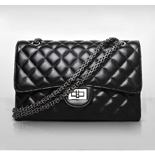 2021 European and American Fashion Trendy Rhombus Chain Bag High Quality Lady Bag Shoulder Messenger Bag Female Bag Small Bag