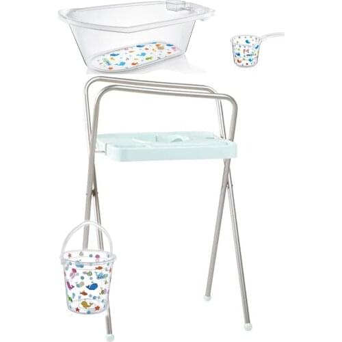 Bathroom Foot And Bathtub Set 4'lü Bathtub Foot Tub foot compatible bathtub Bucket Maşrapa