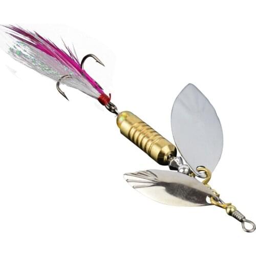 Fishing lure set metal sequins Agkistrodon halys leeches Fury White Barrows Long Drop Water Full Swimming Layer Iron false bait