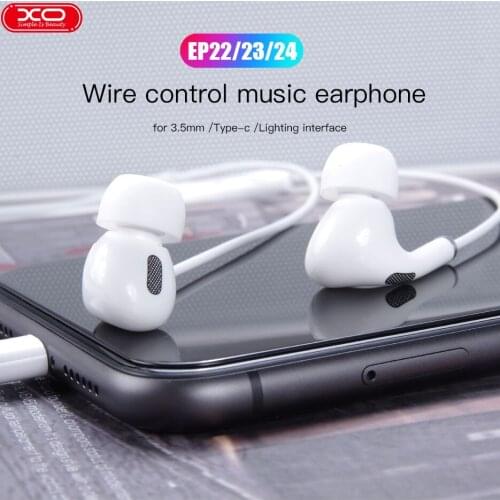 In-ear Earphone Wired Universal 3.5mm for Samsung s6 Mic Volume Control Headset for Xiaomi Huawei type-c interface Smartphones