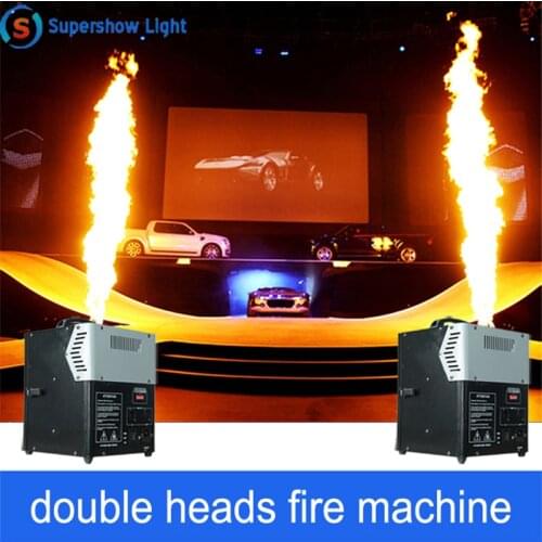 2PCS DMX Fire Machine 200W Flame Projector Pyro Effect Stage DJ Live Show Professional Use Only
