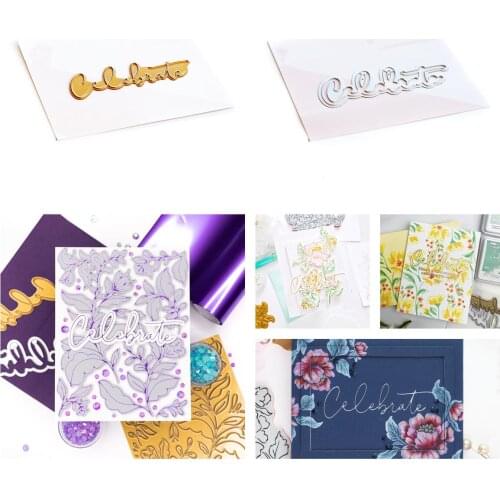 Letter Cutting Dies Scrapbook Dariy Decoration Stencil Embossing Template DIY Greeting Card Handmade
