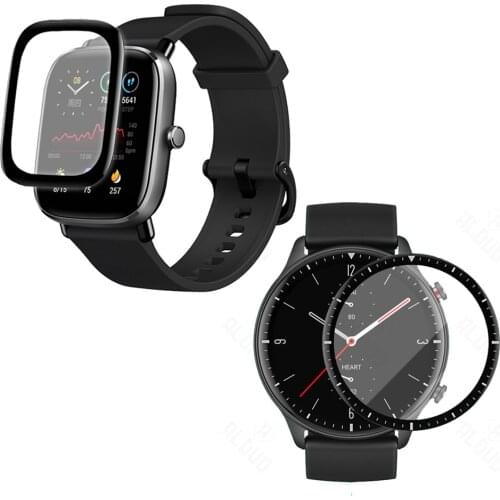 3D Soft Protective Film Cover Protection For Amazfit GTR2/GTR 2 GTS 2e/GTS2 Mini/Bip S/Lite/Bip U/Pro Full Screen Protector Case