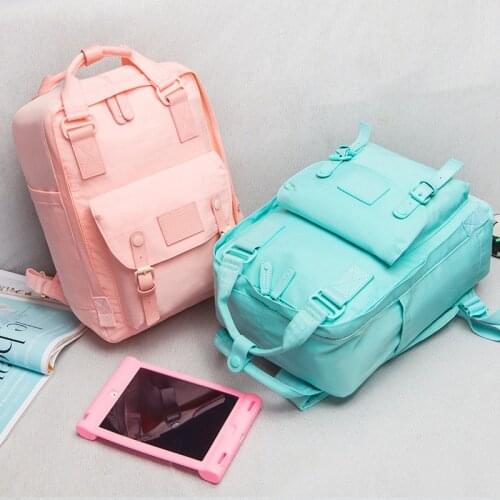 Women Backpacks High Quality Female Waterproof Backpack School Bag For Girls 14 Inch Laptop Travel Bagpack Ladies Sac A Dos