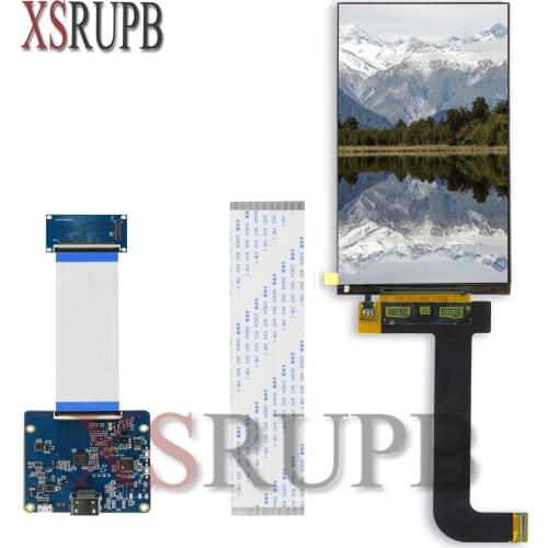 5.5 inch 2k LCD module LCD screen display and HDMI-MIPI driver board replacement for Wanhao duplicator 7 3D printer