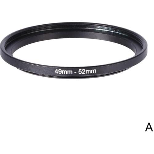 1PSC Metal Boost Ring Lens Adapter Filter Mount 49-52mm 58-62mm 62-67mm 52-55mm 77-82mm for Canon 67-72mm 55-58mm 72-77mm F2N7