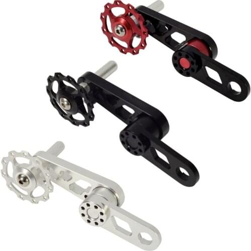 1pcs New Oval Disc Chain Guide Rear Chains Opener Folding Bicycle Modified Spare Parts Anti-chain
