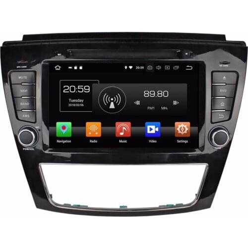Octa Core 8'' 8 core Android 9.0 Car Radio DVD player GPS for for JAC S5 gps navigation 4G RAM 64G ROM STEREO AUDIO AUTO