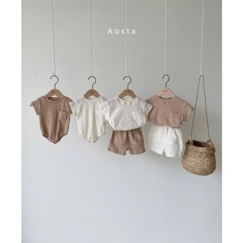 BOBOTCNUNU Summer Bodysuits For Babies