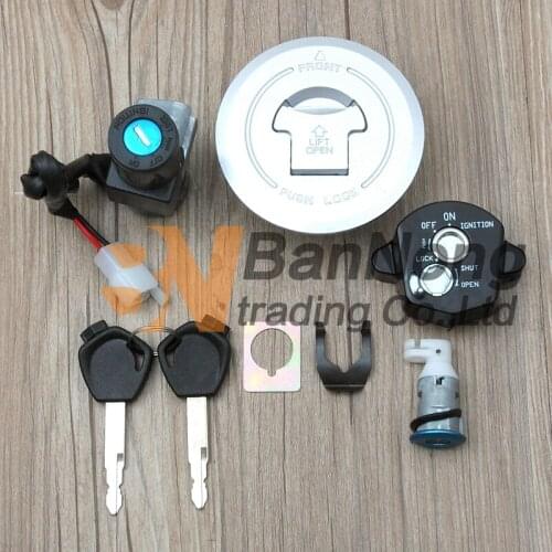 For 2011 - 2018 Honda CBR125R CBR150R Ignition Switch Full Lock Set Fuel Tank Gas Cap Switch Seat Lock CBR125RT CBR125 RS RF