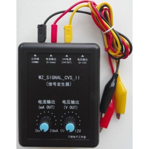 4-20mA Signal Generator 24V Current Voltage Transmitter Calibrator Signal Source 0-10V Constant Current Source Simulation