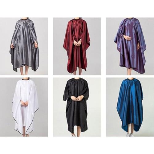 Hot Salon Retractable Hairdresser Cape Barber Breathable Cutting Capes Haircut Anti-static Hair Wraps Aprons Hair Cuts Clothes