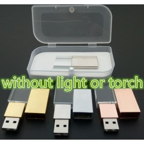 Crystal usb sticks 3D print custom logo 10pcs/lot 4GB 8GB 16GGB usb flash pendrive 32GB transparent glass