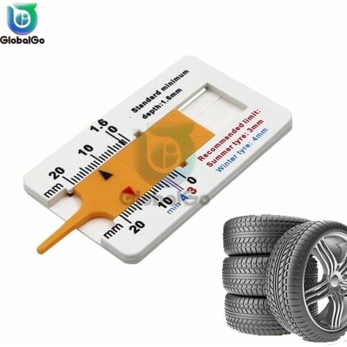 Measure Tool Measrement Supplies 0-20mm Indicator Metalworking Auto Car Tyre Read Depthometer Depth Gauge Page Motorcycle