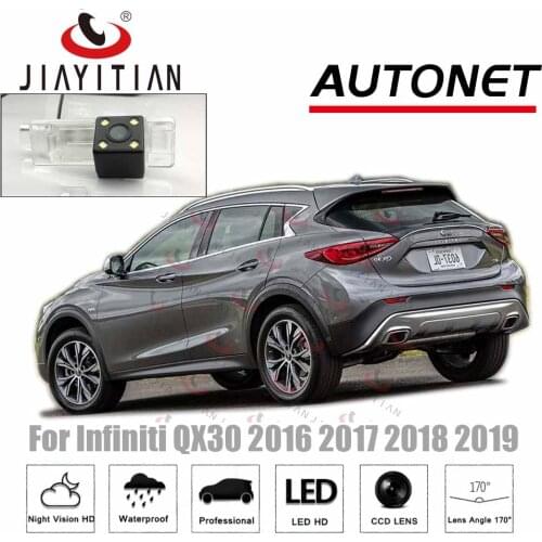 JIAYITIAN Rear View Camera For Infiniti QX30 qx30 2016 ~2018 CCD Night Vision Backup camera Parking camera license plate camera