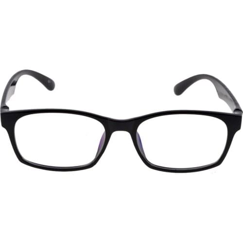 Retro Reading Glasses Rectangular Black Frame Optical Eyeglasses for Men Women Ultralight+1 +1.5 +2 +2.5+3 +3.5 +4