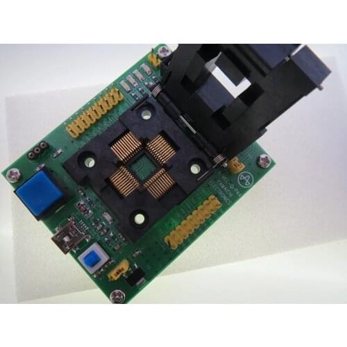 Original ATMEL IC Test Seat ATmega16 ATmega32/16 Burning Programm QFP44 TQFP44 Socket Adapte