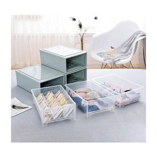 Plastic Drawer Storage Box 10 Compartment Underwear Storage Cabinet 15 Grid Underwear Storage Box Bedroom Storage Cabinet