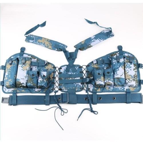 Bullet Bag Outdoor Climbing Hiking Hunting Tactical Camouflage Fishing Water Sports Vest Fighting Battle Military Lift Jacket