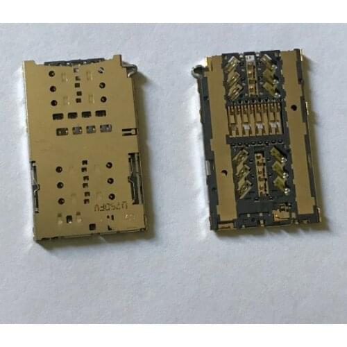 50PCS Sim Card Reader Connector Holder Tray For Samsung Galaxy S7 Edge G935F S8 Plus G950F G955F S9 G960F S10 Plus S10E G970F