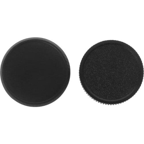 Rear Lens Body Cap Camera Cover M42 42mm Anti-dust Screw Mount Protection Black H054