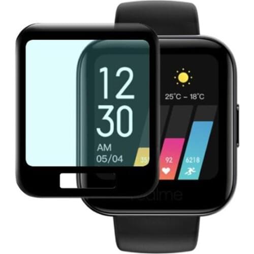 3D Curved Edge Protective Film Sport Smartwatch LCD Cover Protection For realme Watch Full Display Screen Protector Accessories