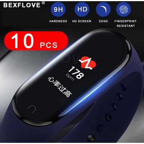 Xiomi Mi Band 4 Screen Protector Film For Xiaomi Mi Band 4 Smart Wristband MiBand 4 Bracelet Screen Protector Not Tempered Glass