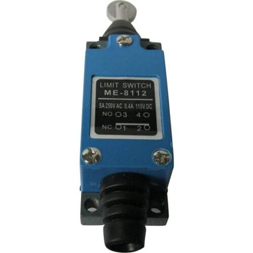 10Pcs ME-8112 1NC 1NO Parallel Roller Plunger Actuator Limit Switch AC 250V