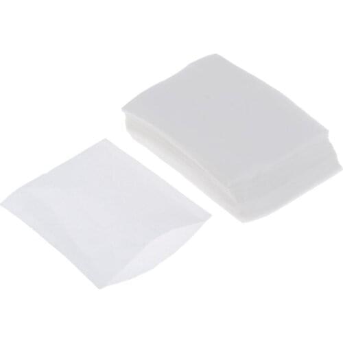 100pcs Empty Tea Filter Bags Loose Herbs Teabag with Drawstring Non-woven