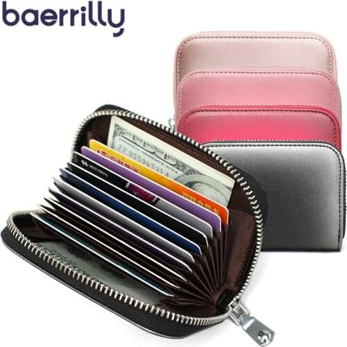 2019 Women Wallet For Credit Cards Business Card Holder Card Tarjetero Mujer Female Coin Purse Women Clutch Bag Card Wallets