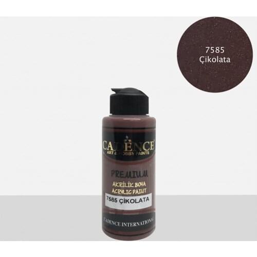 Cadence Acrylic Paint 7585-Çikolata 120ml