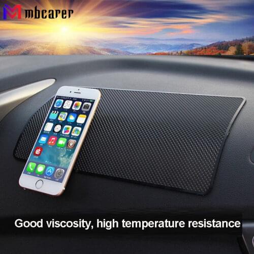 Car Slip Mat Pads Car Storage Mat Pads Car Non-Slip Mat Auto Silicone Interior Dashboard Phone Slip Storage Car Accessories