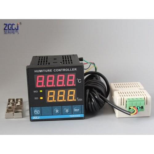 Free shipping ! Digital temperature and humidity controller humiture controller, moisture controller TDK0302 humiture controller