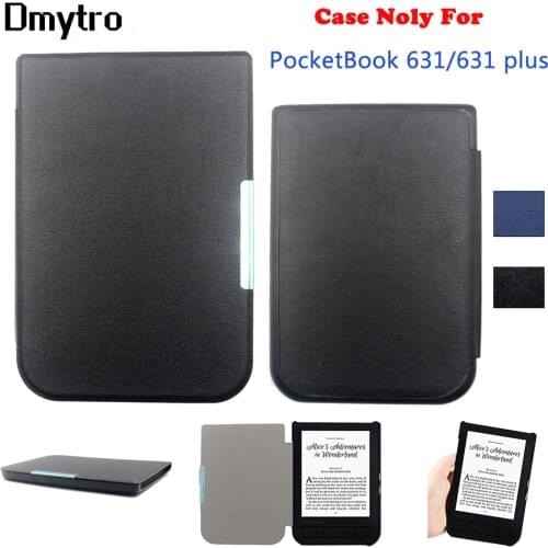 Dmytro case for 6 inch PocketBook 631/631 Plus eReader ultra slim book magnetic clasp Cover Case Modle PB-631/631 PLUS
