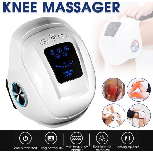 Knee Massager Multi-Frequency Vibration Airbag Physiotherapy Instrument Electric Massager Electric for Arthritis Knee Relieve
