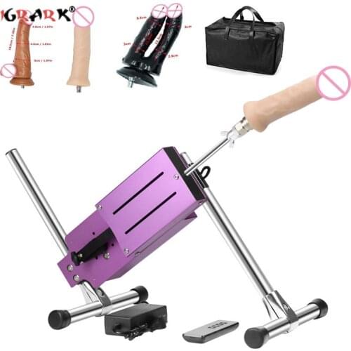 Automatic Thrusting Sex Machine Attachable Dildo Sex Toys for Women Men Retractable Love SexMachine Gun with Dildos Attachments