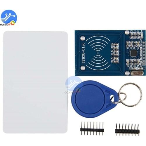 1 Set MFRC-522 RC-522 RC522 RFID Wireless IC Module Key Chain Sensor Kits 13.56Mhz S50 Fudan SPI Writer Reader Card For Arduino