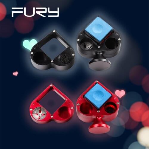 FURY Professional Chalk Holder Magnetic Billiard Chalk Holder Multifunction Repair Tool Tip Shaper Snooker Billiards Accessories