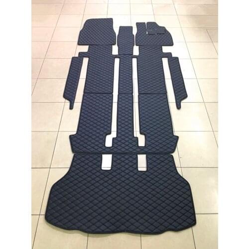 Good quality! Custom full set car floor mats for Right Hand Drive Toyota Esquire R80 2020-2014 7 8 seats waterproof car carpets