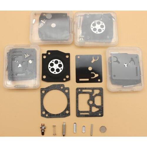 5Pcs/lot Carburetor Complete Rebuild Kit Fit HUSQVARNA 340 345 e 346XP 350 353 EPA Chainsaw ZAMA RB-122
