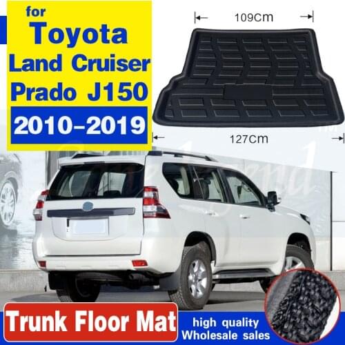 Rear Boot Cargo Liner Tray Trunk Floor Carpet Mats Mat Carpets For Lexus GX460 For Toyota Land Cruiser Prado J150 2010 - 2019