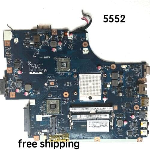 MBBL002001 For ACER 5552 Laptop motherboard NEW75 LA-5912P Mainboard 100%tested fully work