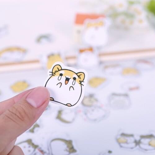 Cute Cartoon Korean Style Decorative Stickers Adhesive Stickers Scrapbooking DIY Decoration Diary Stickers