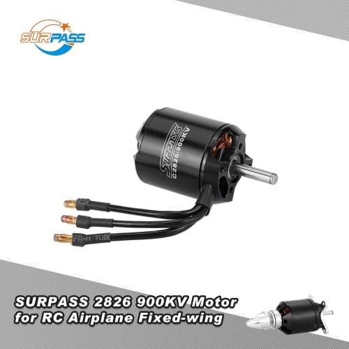 Original SURPASS High Performance 2826 900KV 14 Poles Brushless Motor for RC Airplane Fixed-wing