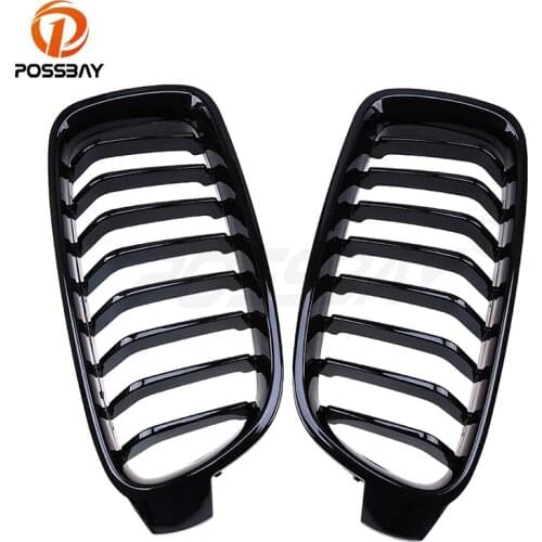 POSSBAY Front Center Sport Grille Grills Car Styling for BMW 3 Series F30 Sedan F31 Touring 316d/316i/318d/318dX 2012-2017