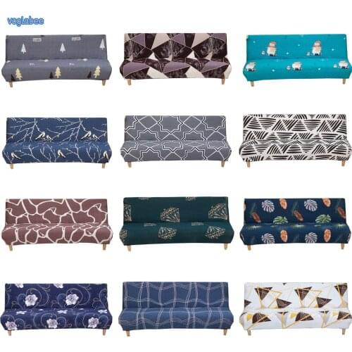 Multi-colored Sofa Bed Cover Without Armrest Folding Sofa Bed Cushion Cover Spandex Modern Seat Slipcovers For Living Room