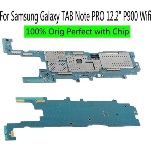Shyueda 100% Original 99% New AAA+ For Samsung Galaxy TAB Note PRO 12.2" Wifi P900 motherboard Mainboard Logic Board + Chips