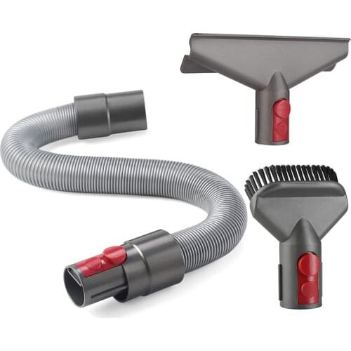 AD-Replacement Attachment Accessories for Dyson V7 V8 V10 V11 Vacuums(Extension Hose+Mattress Tool+Stiff Brush)