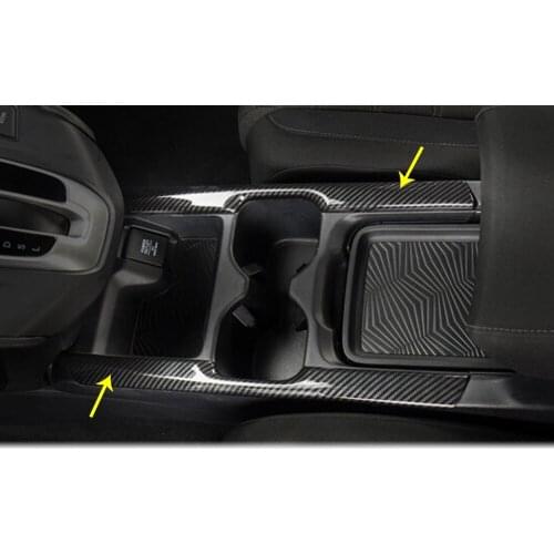 Car Styling Inner Middle Handbrake Shift Stall Paddle Cup Switch Frame Stick Lamp Trim For Honda CRV CR-V 2017 2018 2019 2020