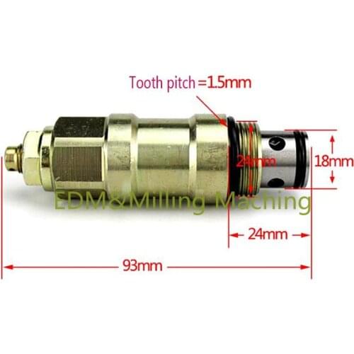 1Set High Quality Overflow Valve CDB-F15 Forklift Multi-way Distribution Hydraulic Valve CNC DURABLE New